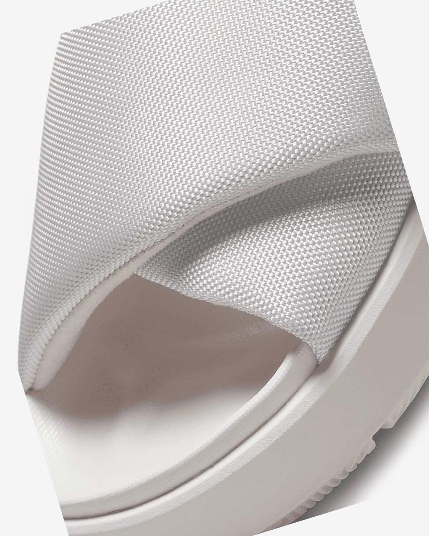 White Nike Jordan Sophia Women's Slides | CA_4933