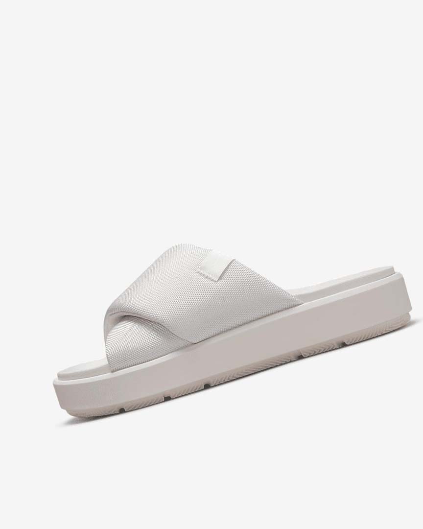 White Nike Jordan Sophia Women\'s Slides | CA_4933