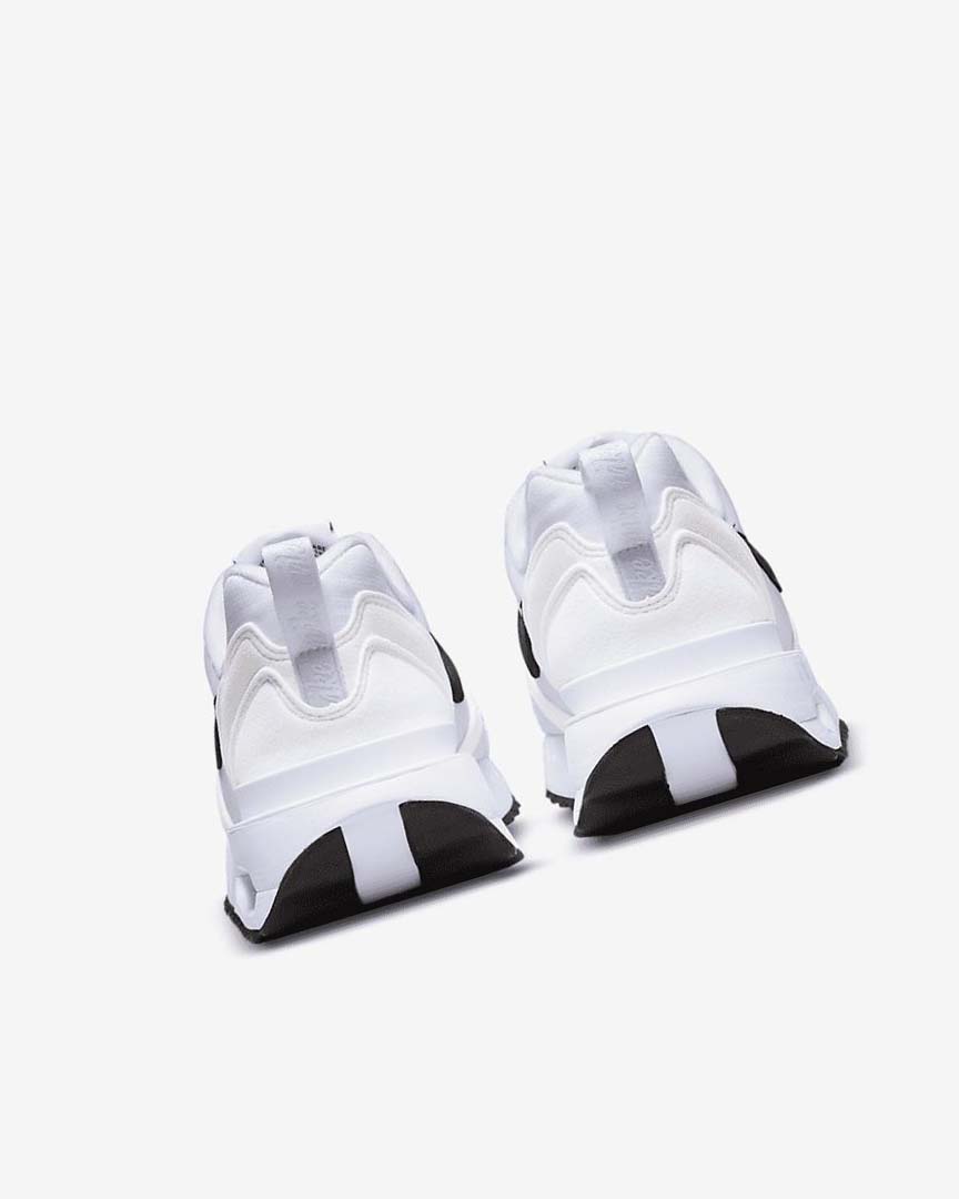 White / Orange / Black Nike Air Max Dawn Women's Sneakers | CA_5532