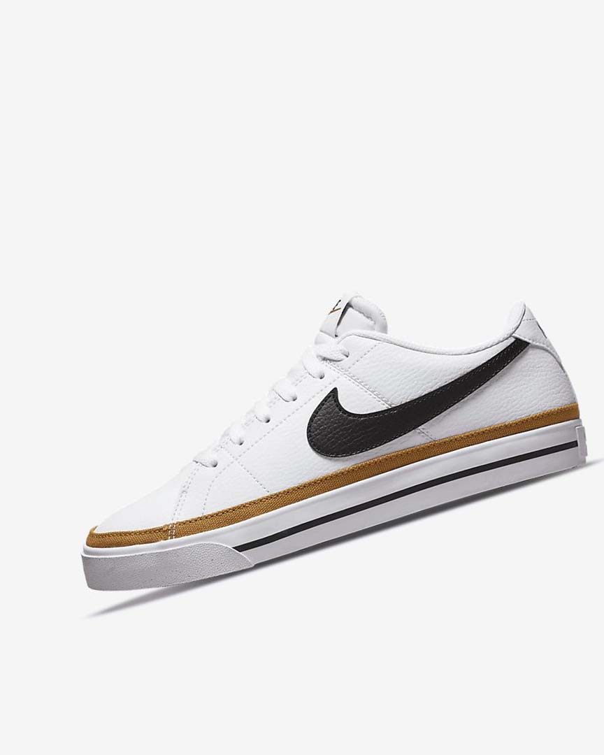 White / Orange / Black Nike Court Legacy Next Nature Women\'s Sneakers | CA_2953