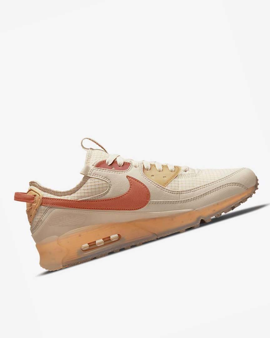 White / Orange / Pink / Deep Yellow Nike Air Max Terrascape 90 Men's Sneakers | CA_2842