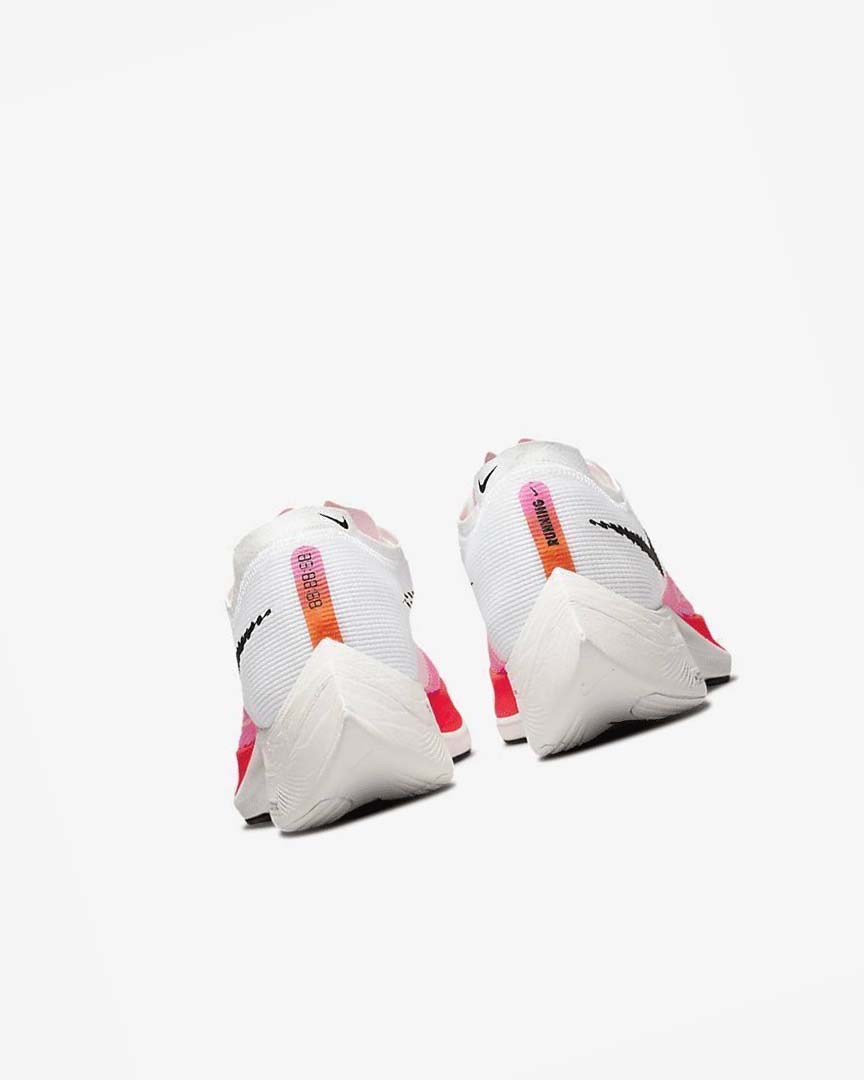 White / Pink / Black Nike ZoomX Vaporfly Next% 2 Men's Running Shoes | CA_2432
