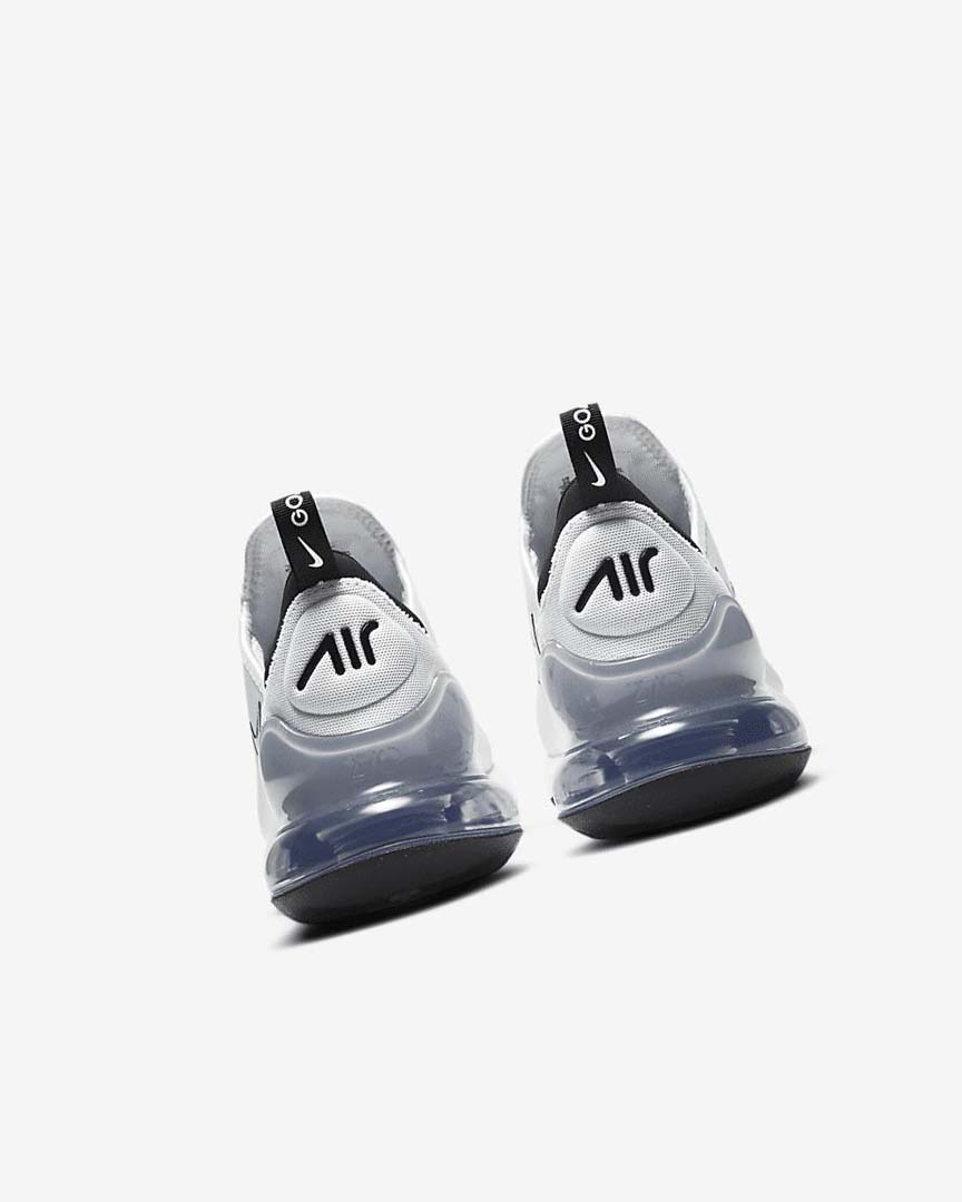 White / Platinum / Black Nike Air Max 270 G Women's Golf Shoes | CA_2596