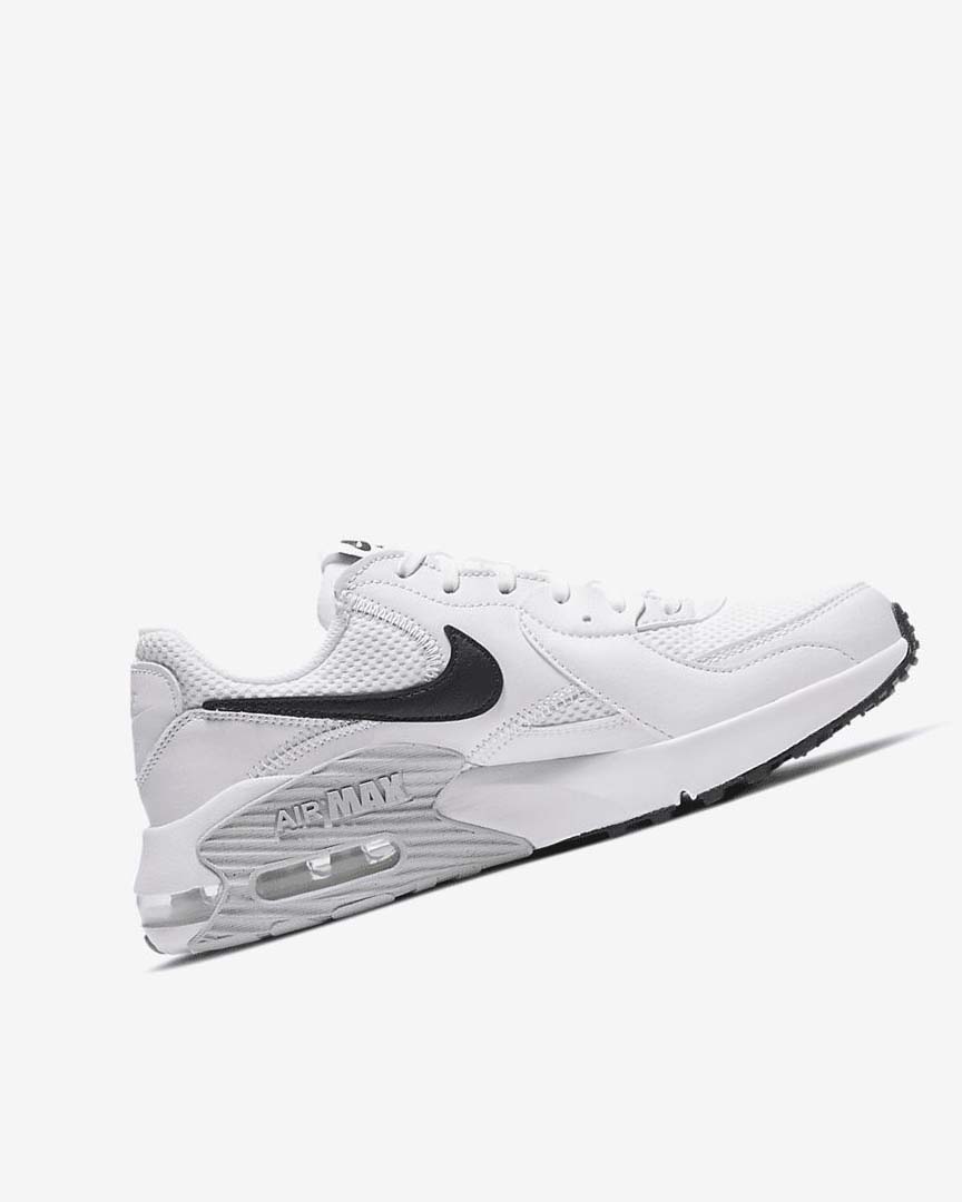 White / Platinum / Black Nike Air Max Excee Women's Sneakers | CA_4908