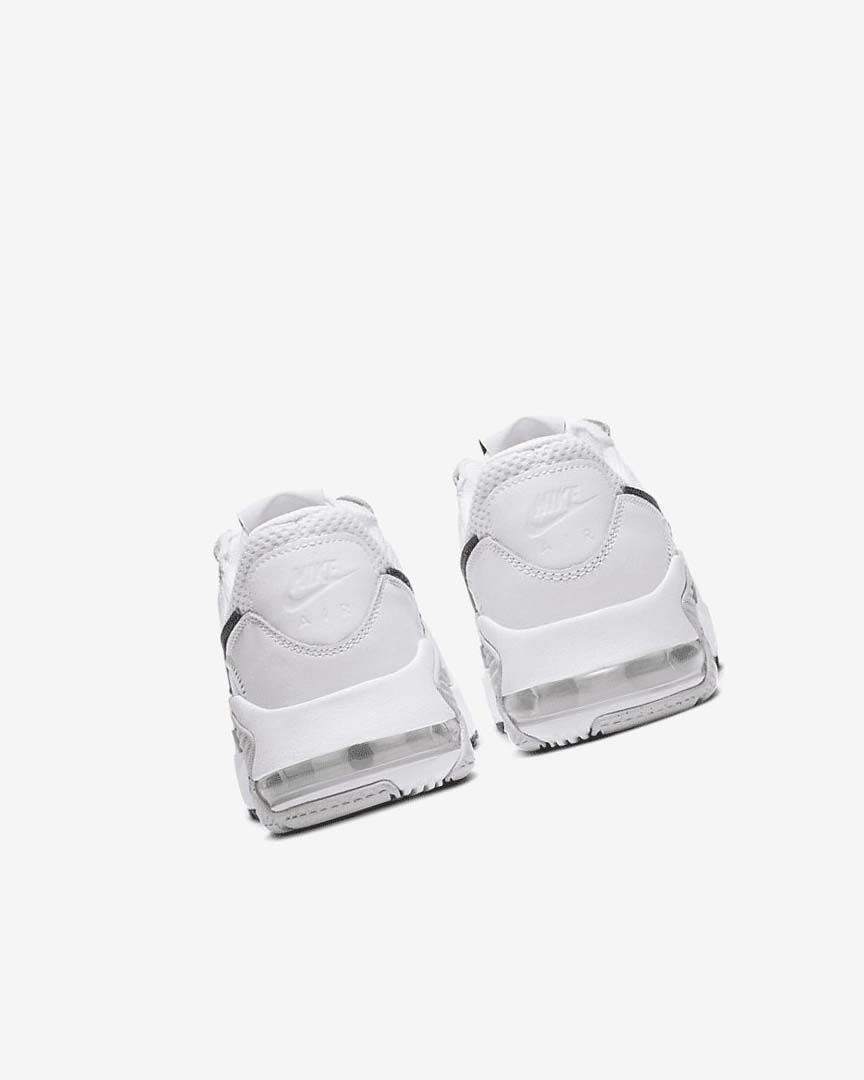 White / Platinum / Black Nike Air Max Excee Women's Sneakers | CA_4908