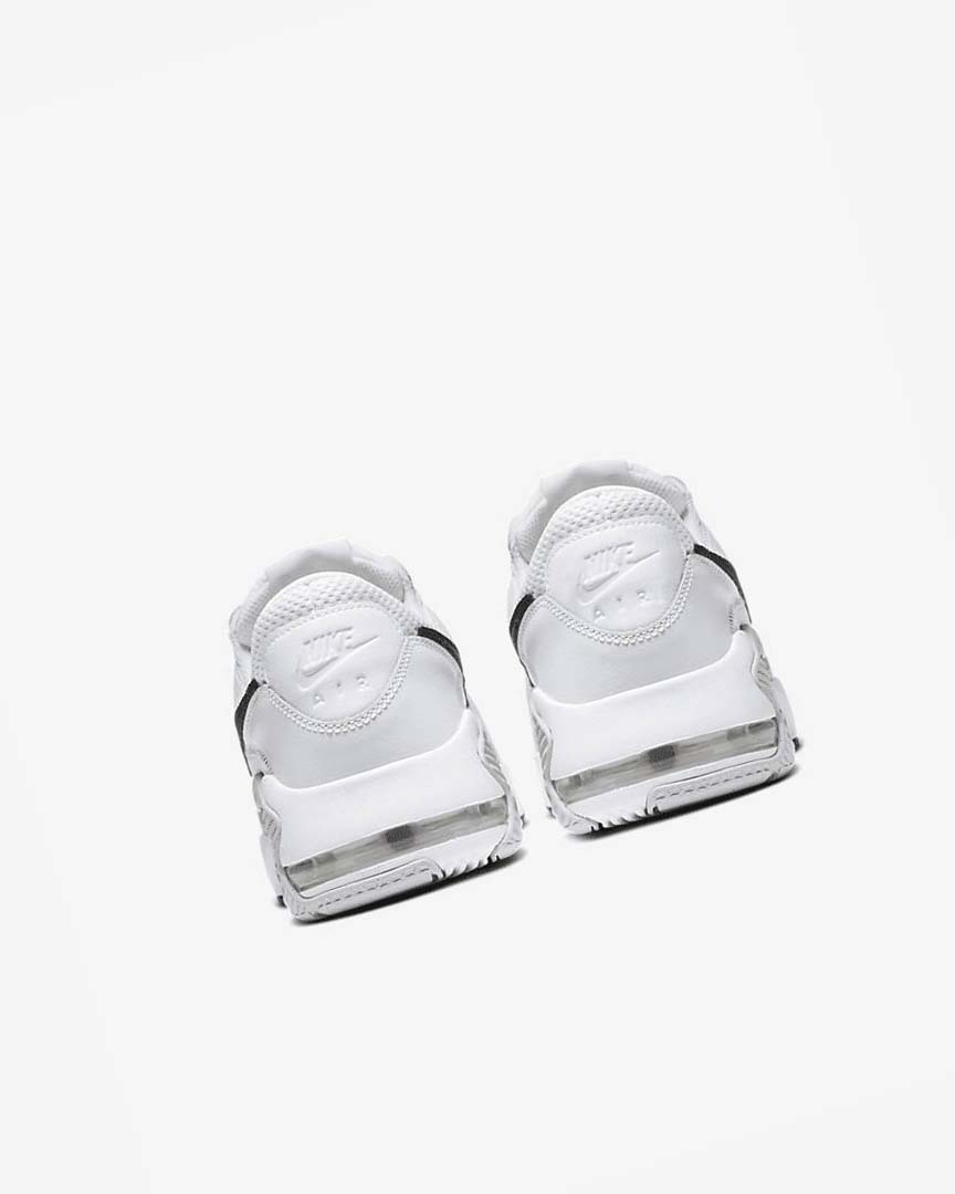 White / Platinum / Black Nike Air Max Excee Men's Sneakers | CA_5391