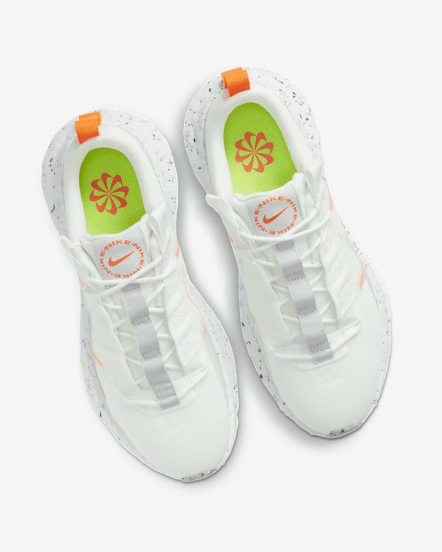White / Platinum / Grey Nike Crater Impact Women's Sneakers | CA_3011
