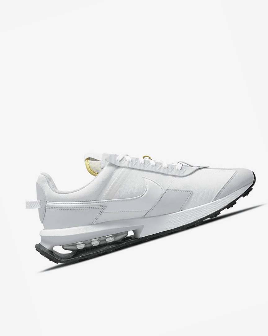 White / Platinum / Grey / White Nike Air Max Pre-Day Men's Sneakers | CA_5205