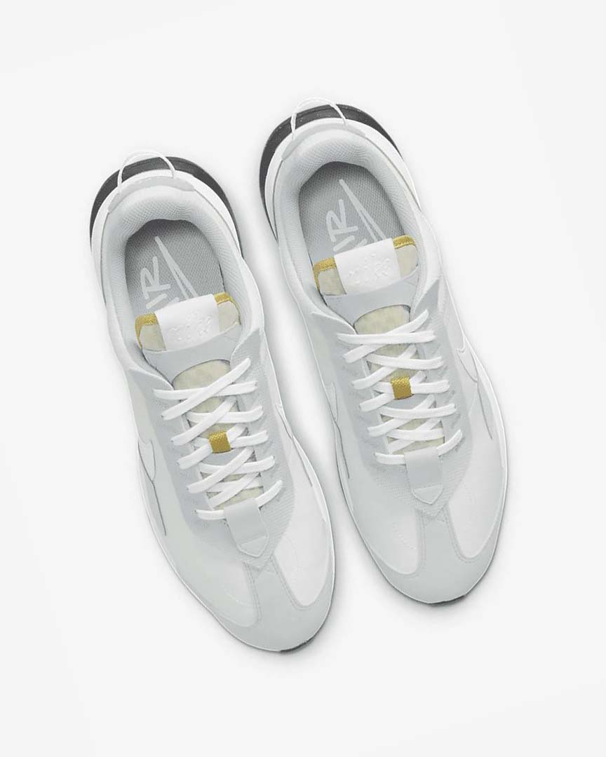 White / Platinum / Grey / White Nike Air Max Pre-Day Men's Sneakers | CA_5205