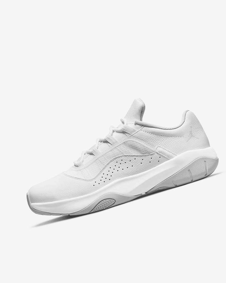 White / Platinum Nike Air Jordan 11 CMFT Low Men\'s Basketball Shoes | CA_2208