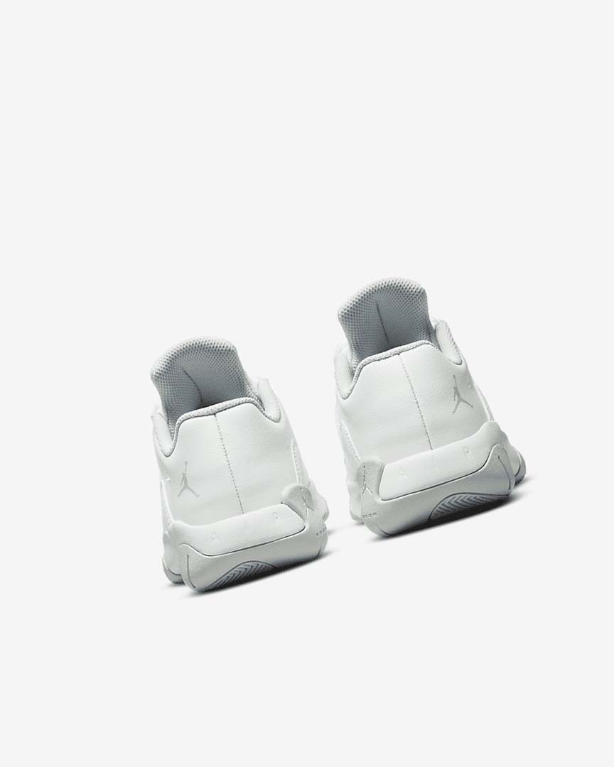 White / Platinum Nike Air Jordan 11 CMFT Low Boys' Basketball Shoes | CA_4571