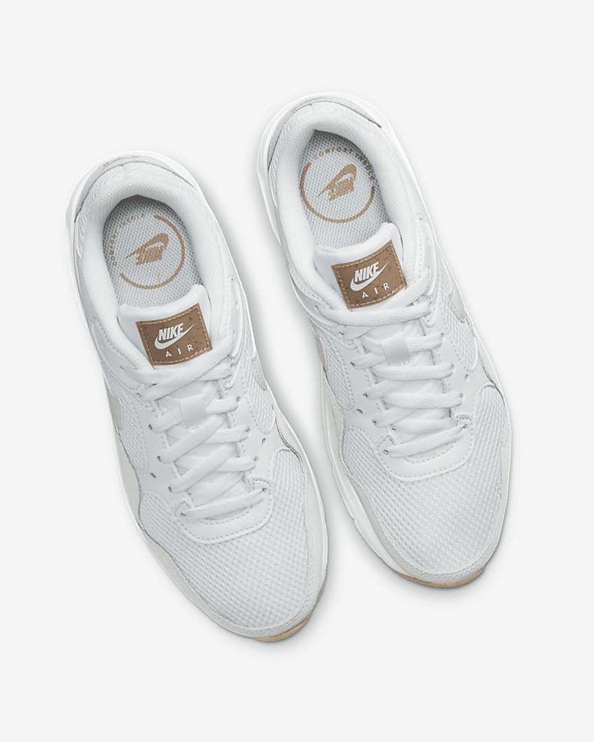 White / Platinum Nike Air Max SC Women's Sneakers | CA_4887