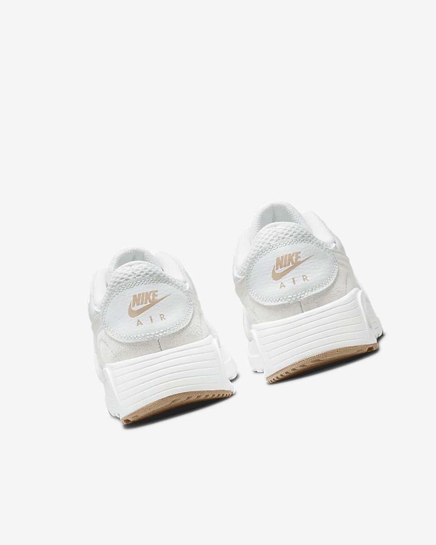 White / Platinum Nike Air Max SC Women's Sneakers | CA_4887