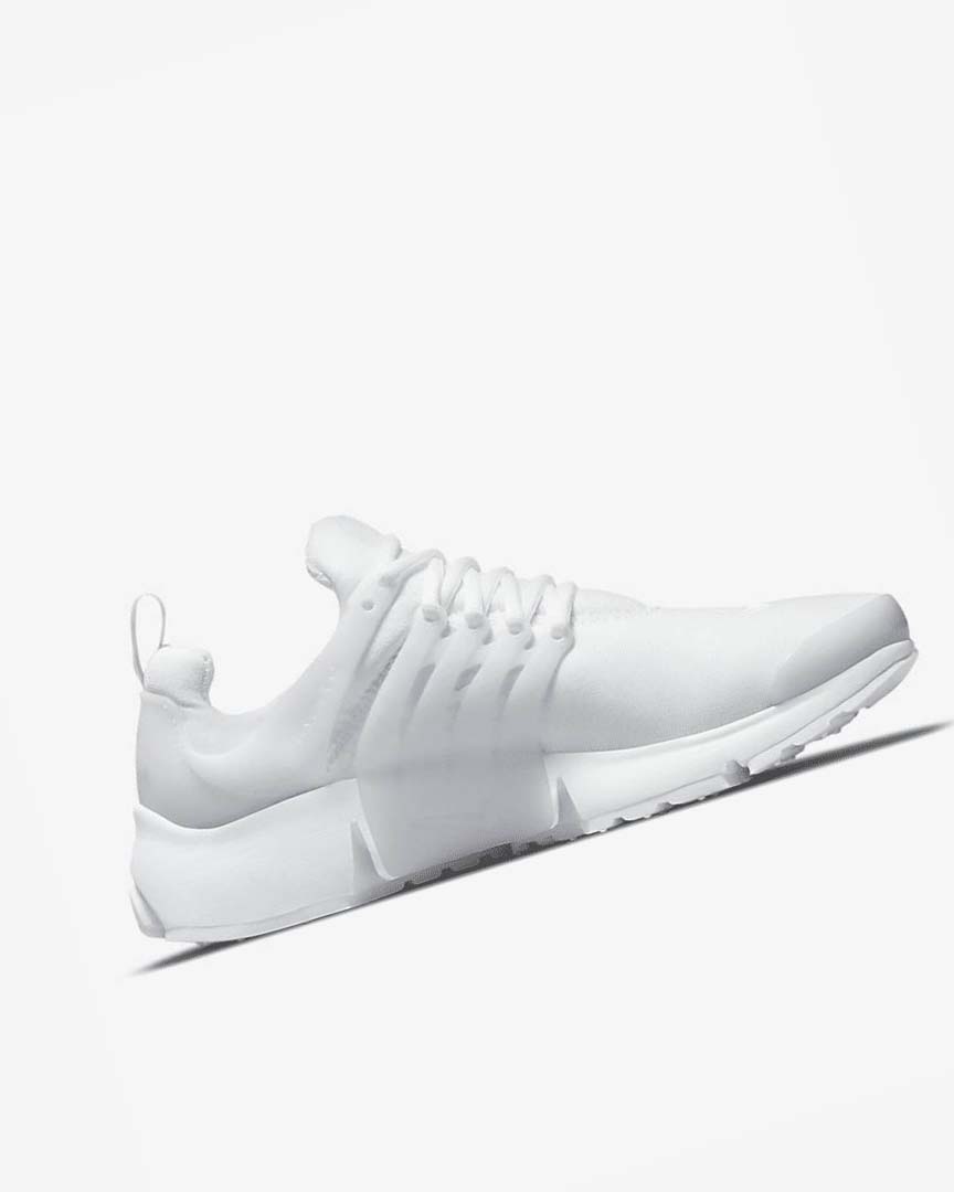 White / Platinum Nike Air Presto Men's Sneakers | CA_4498