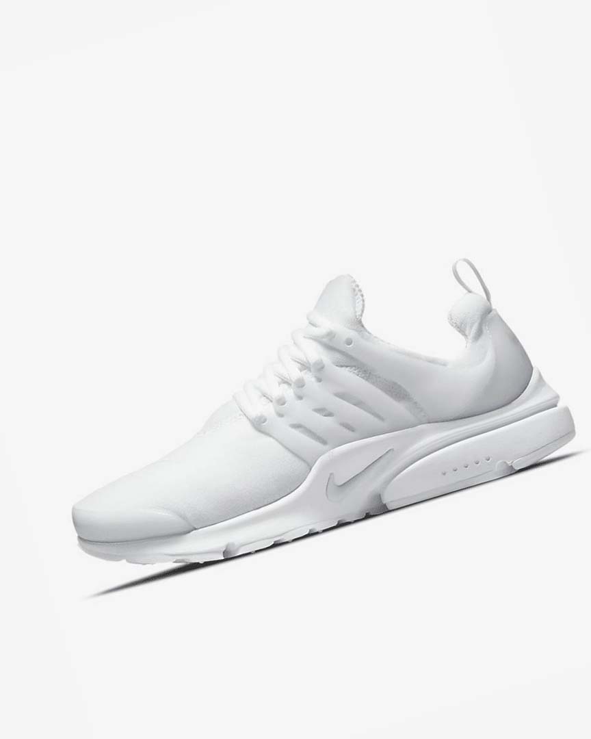 White / Platinum Nike Air Presto Men\'s Sneakers | CA_4498