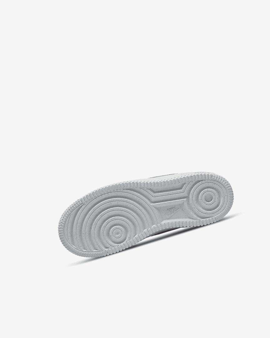 White / Platinum Nike Force 1 Next Nature Girls' Shoes | CA_2762