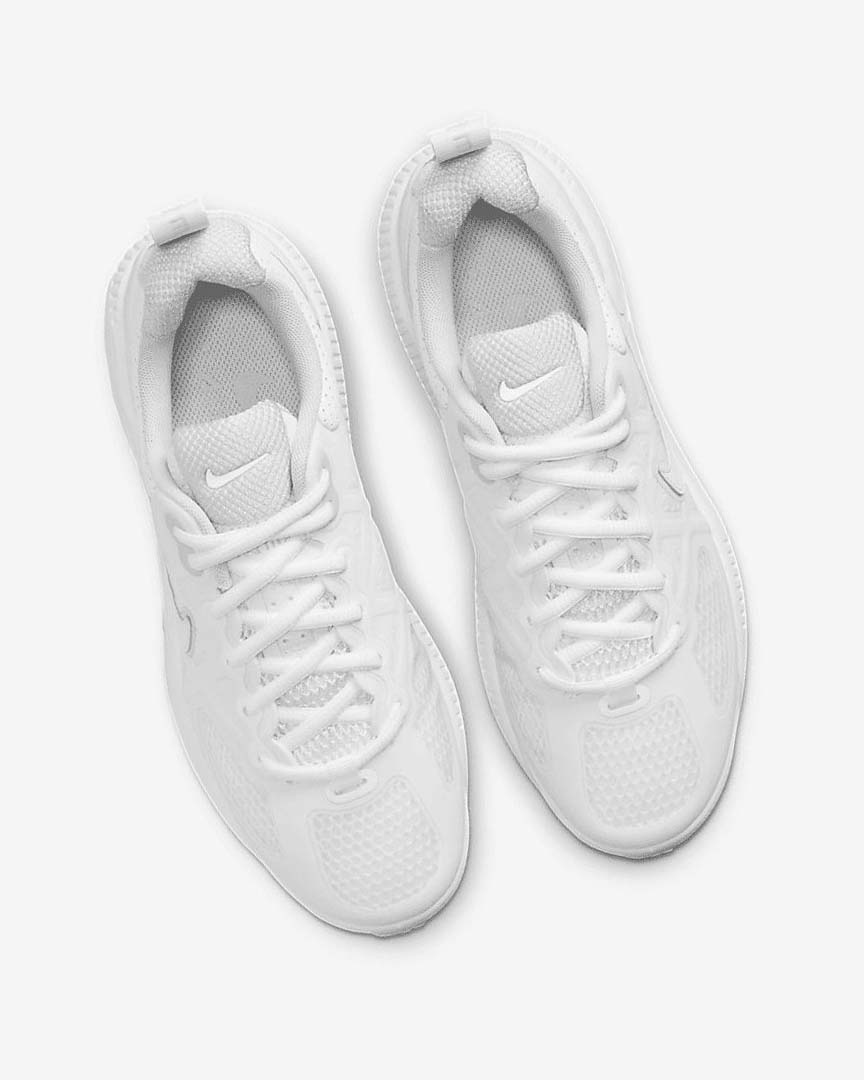 White / Platinum / White Nike Air Max Genome Women's Casual Shoes | CA_1140