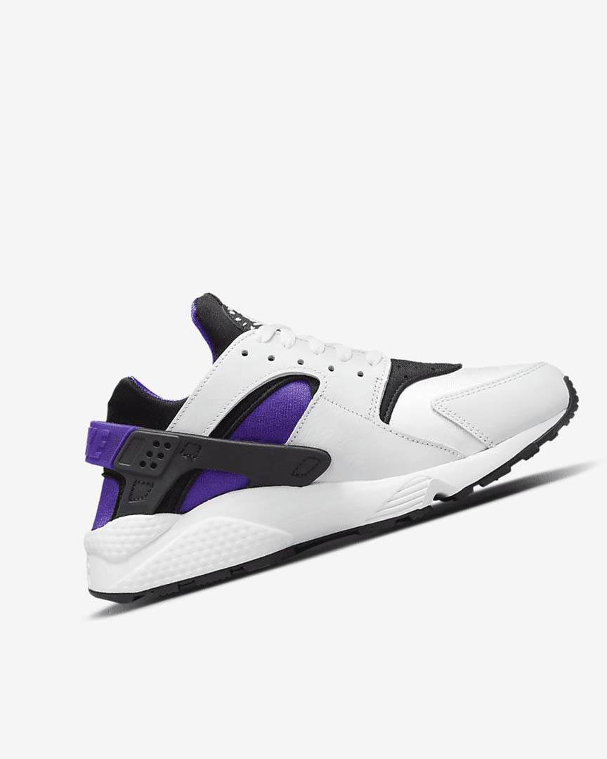 White / Purple / Black Nike Air Huarache Women's Sneakers | CA_5125