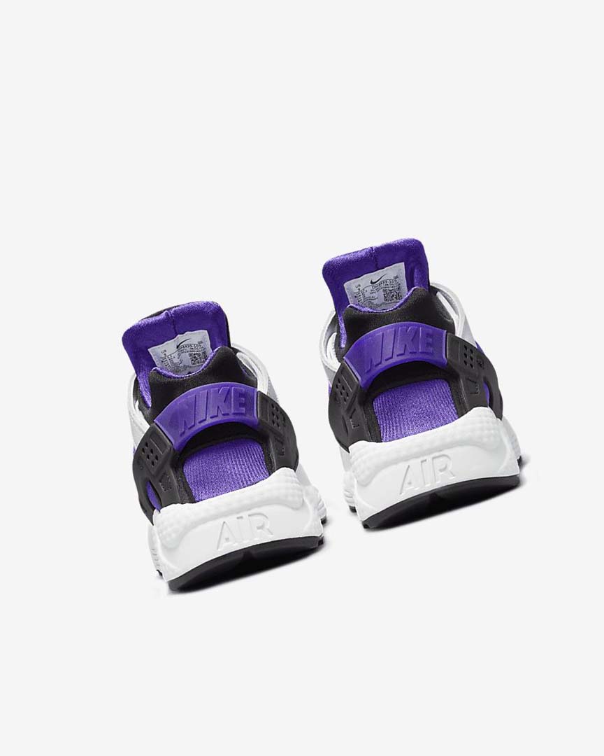 White / Purple / Black Nike Air Huarache Women's Sneakers | CA_5125