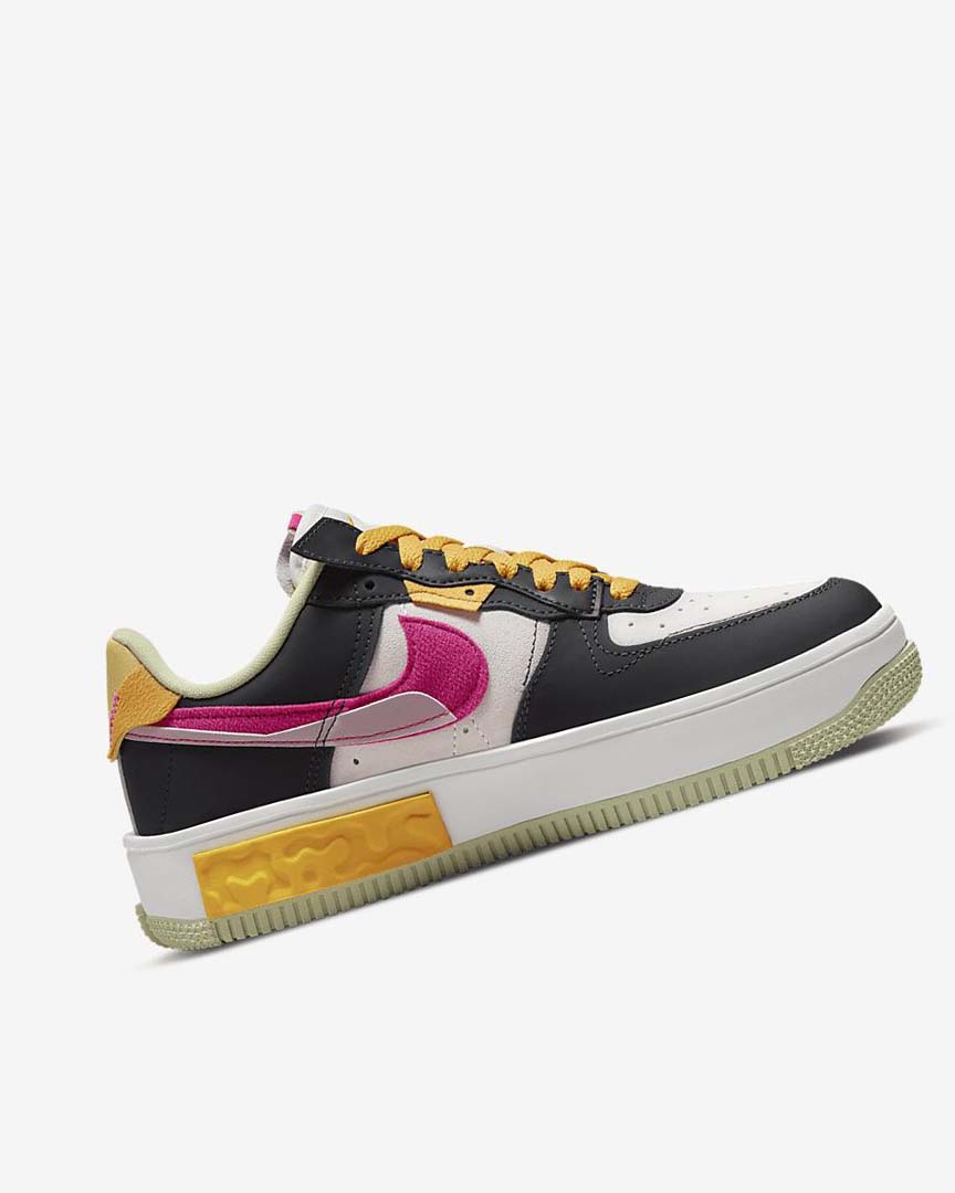 White / Purple / Pink Nike Air Force 1 Fontanka Women's Sneakers | CA_3152
