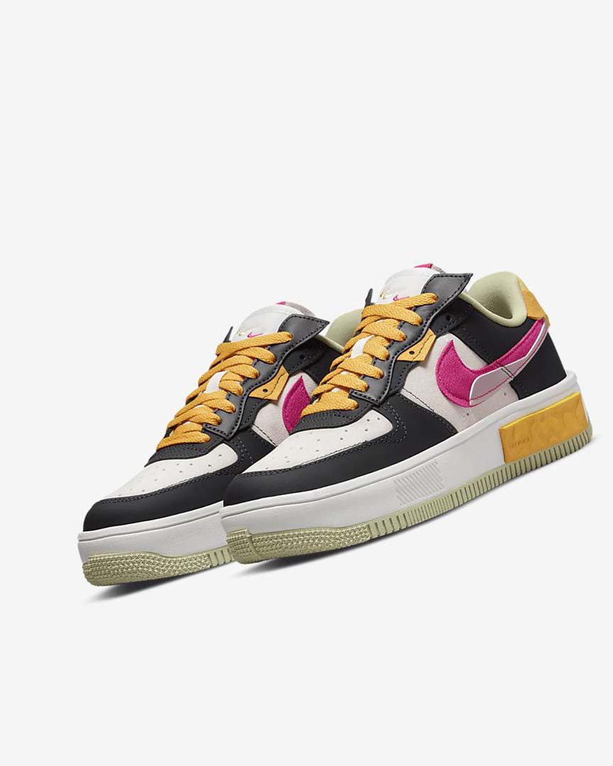 White / Purple / Pink Nike Air Force 1 Fontanka Women's Sneakers | CA_3152