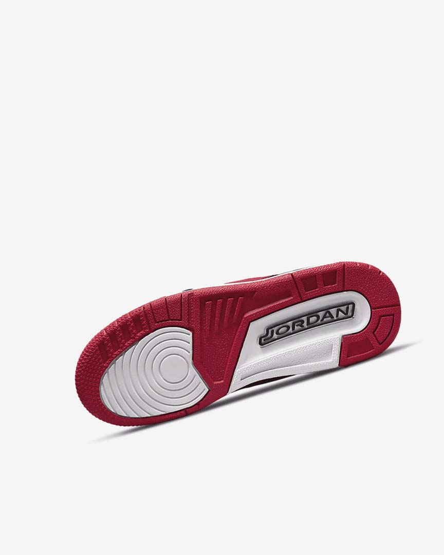 White / Red / Black Nike Air Jordan Legacy 312 Low Boys' Basketball Shoes | CA_2335