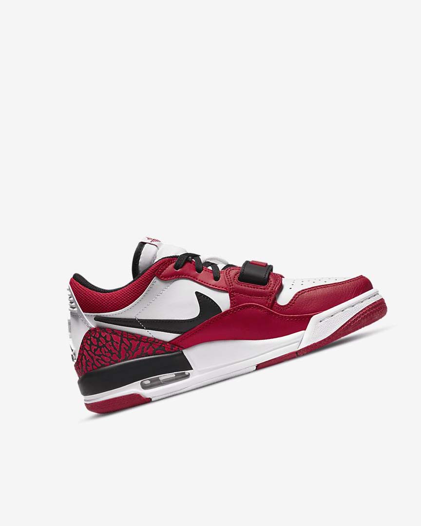 White / Red / Black Nike Air Jordan Legacy 312 Low Boys' Basketball Shoes | CA_2335