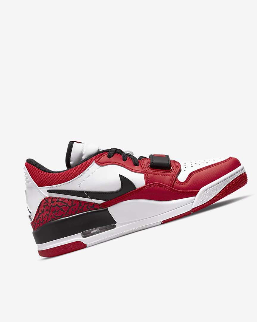 White / Red / Black Nike Air Jordan Legacy 312 Low Men's Basketball Shoes | CA_4919