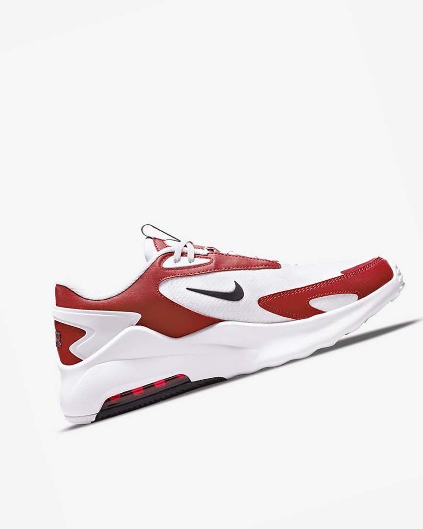 White / Red / Black Nike Air Max Bolt Men's Sneakers | CA_4629