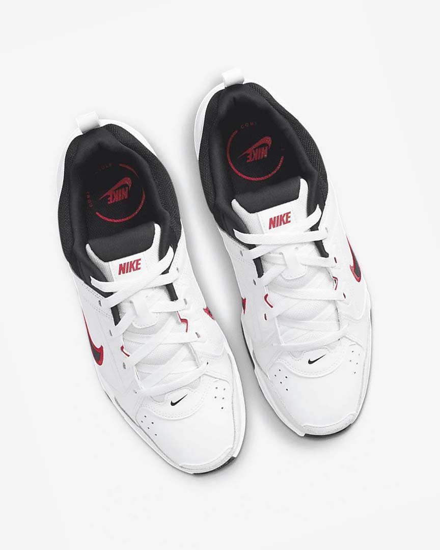White / Red / Black Nike Defy All Day Men's Training Shoes | CA_2518