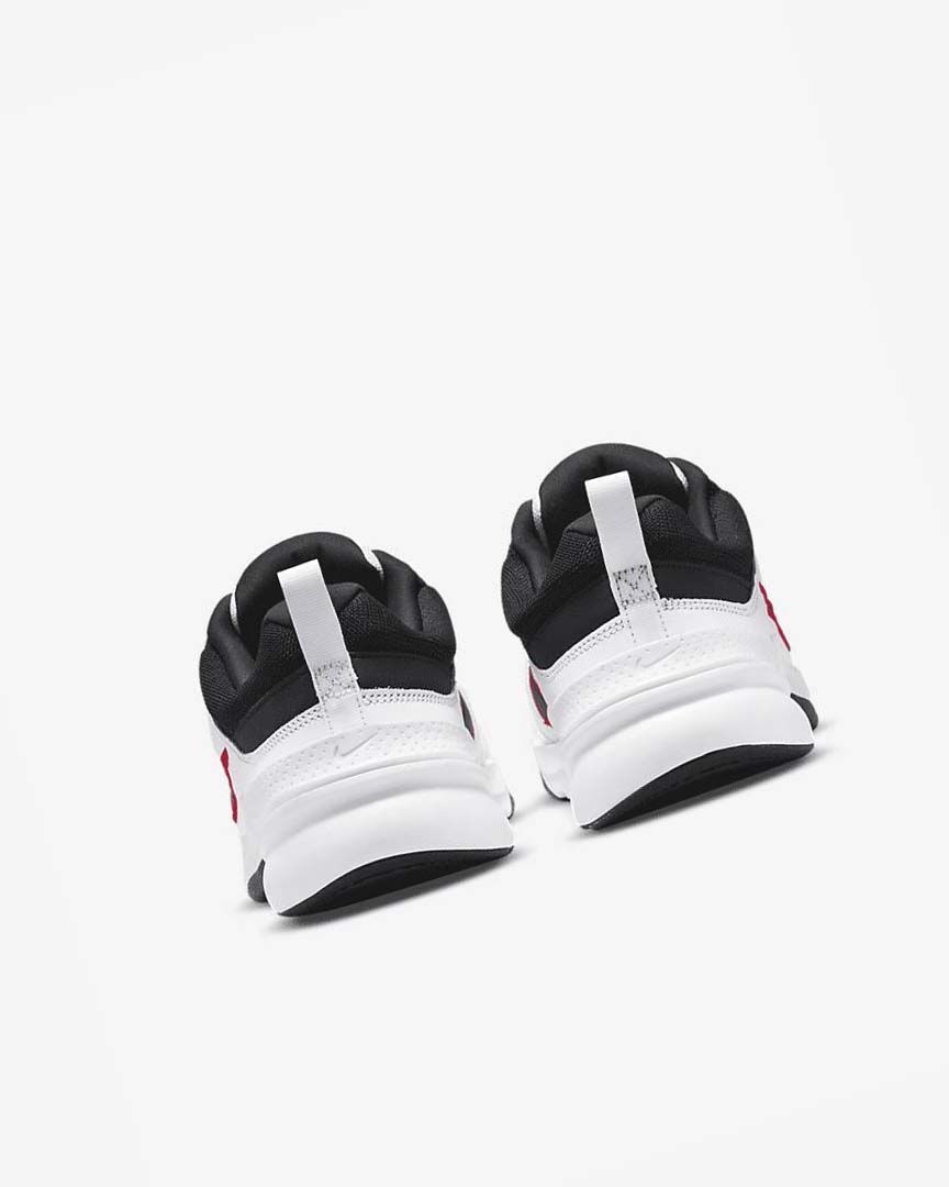 White / Red / Black Nike Defy All Day Men's Training Shoes | CA_2518