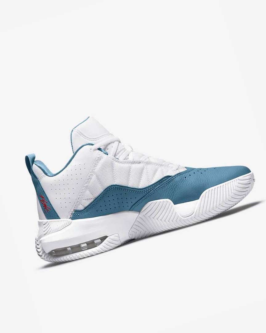 White / Red / Blue Nike Jordan Stay Loyal Men's Basketball Shoes | CA_2920