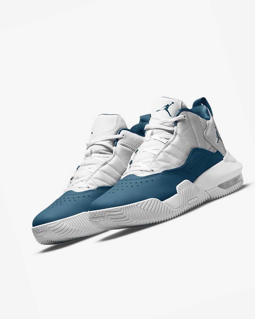 White / Red / Blue Nike Jordan Stay Loyal Men's Basketball Shoes | CA_2920
