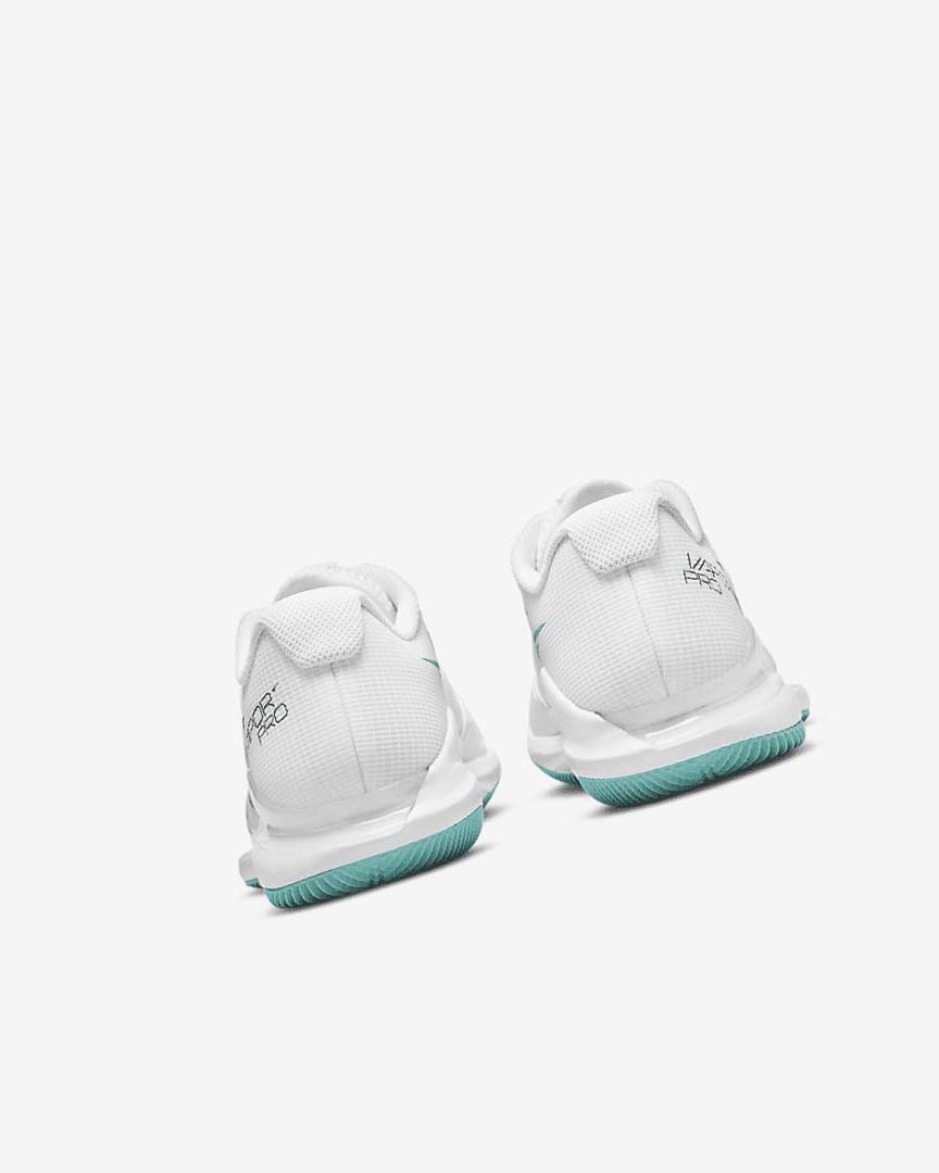 White / Red / Burgundy / Turquoise Nike Court Air Zoom Vapor Pro Women's Tennis Shoes | CA_2989