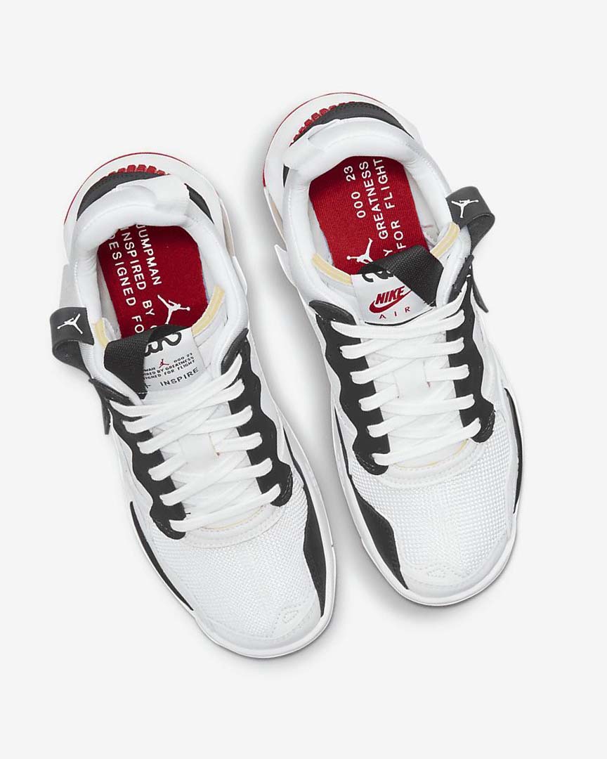 White / Red / Light Grey / Black Nike Jordan MA2 Women's Basketball Shoes | CA_5147
