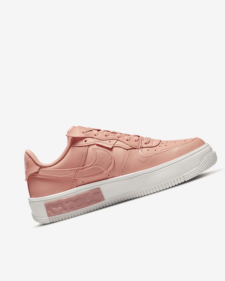 White / Red Pink / Light Nike Air Force 1 Fontanka Women's Sneakers | CA_5019