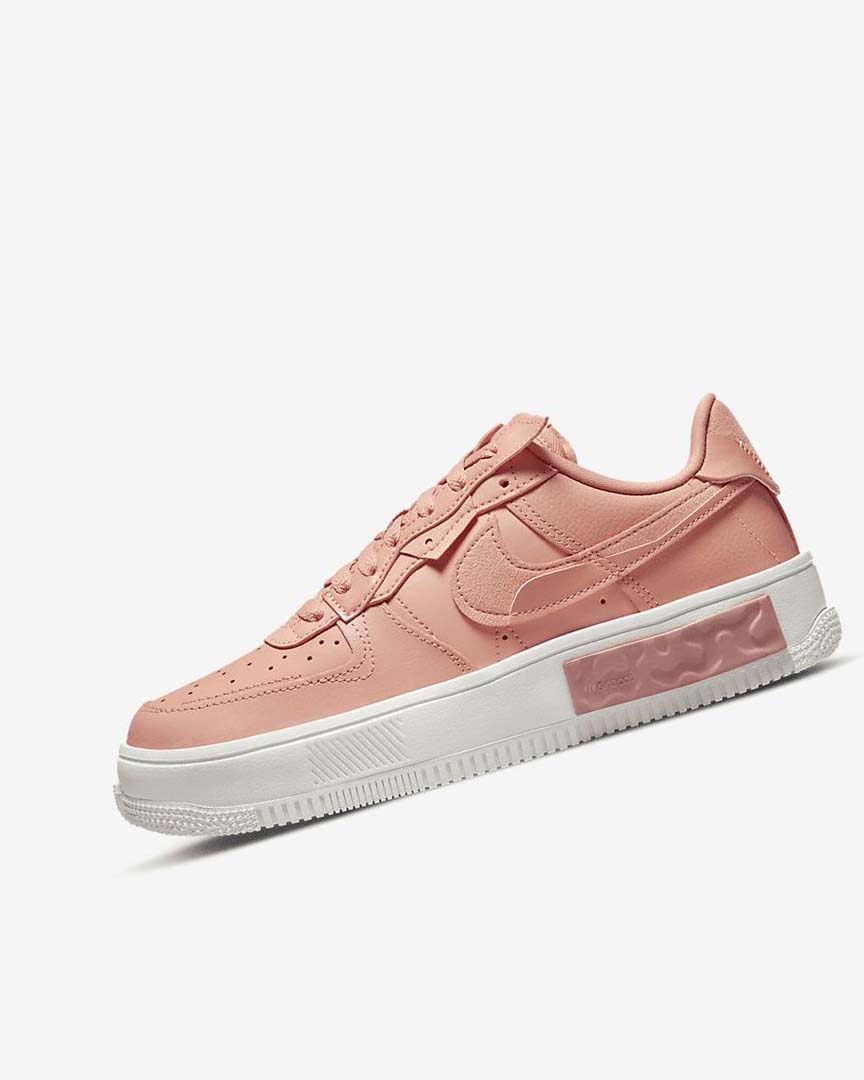 White / Red Pink / Light Nike Air Force 1 Fontanka Women\'s Sneakers | CA_5019