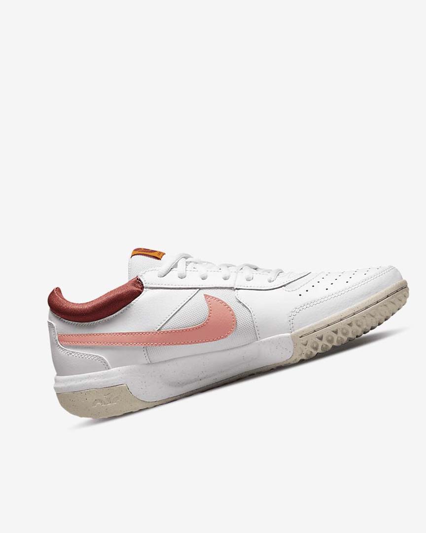 White / Red / White / Light Nike Court Zoom Lite 3 Women's Tennis Shoes | CA_5266