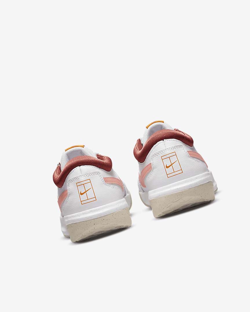 White / Red / White / Light Nike Court Zoom Lite 3 Women's Tennis Shoes | CA_5266