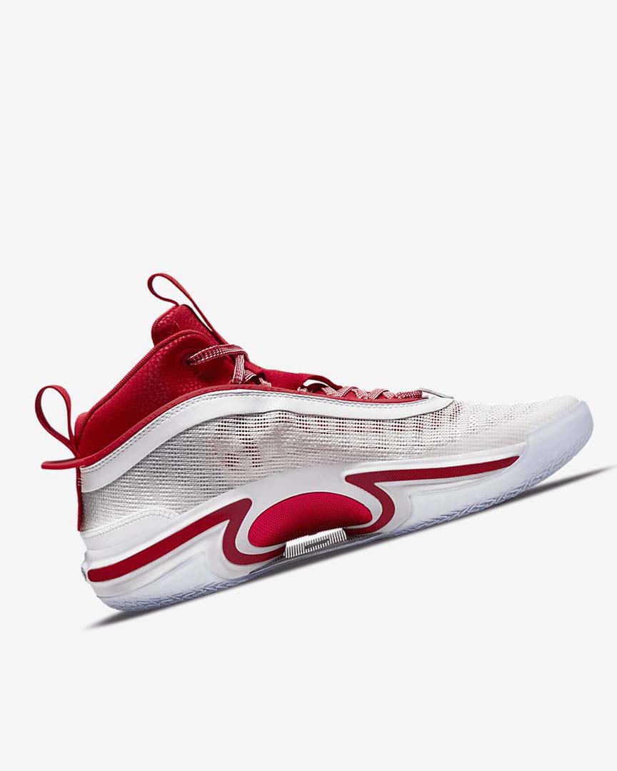 White / Red / White Nike Air Jordan XXXVI SE Kia 'Global Game' Men's Basketball Shoes | CA_4791