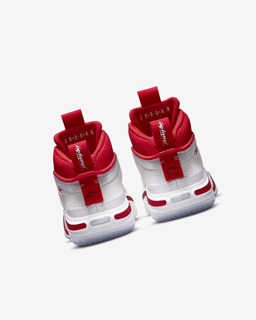 White / Red / White Nike Air Jordan XXXVI SE Kia 'Global Game' Men's Basketball Shoes | CA_4791