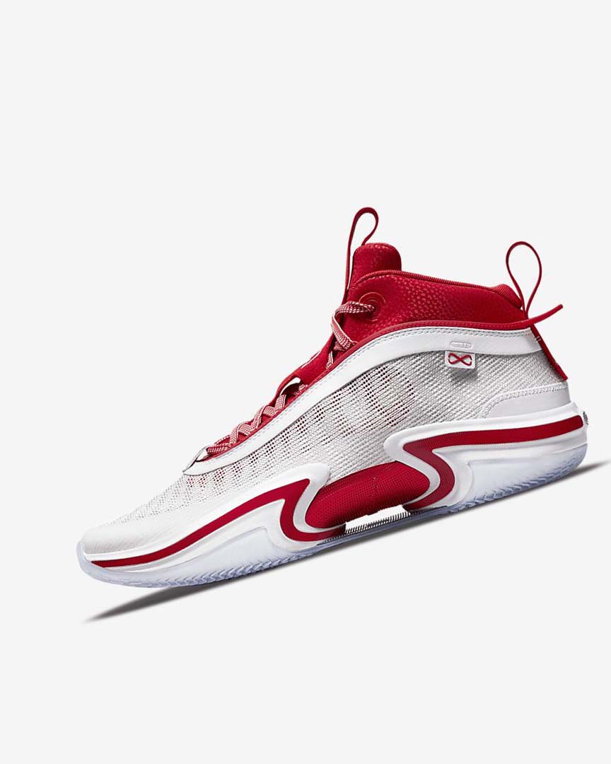 White / Red / White Nike Air Jordan XXXVI SE Kia \'Global Game\' Men\'s Basketball Shoes | CA_4791