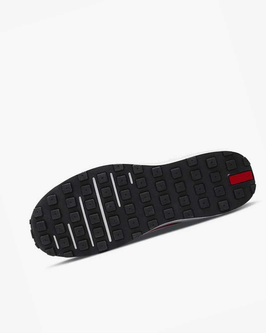 White / Silver / Red Nike Waffle One Men's Sneakers | CA_5256
