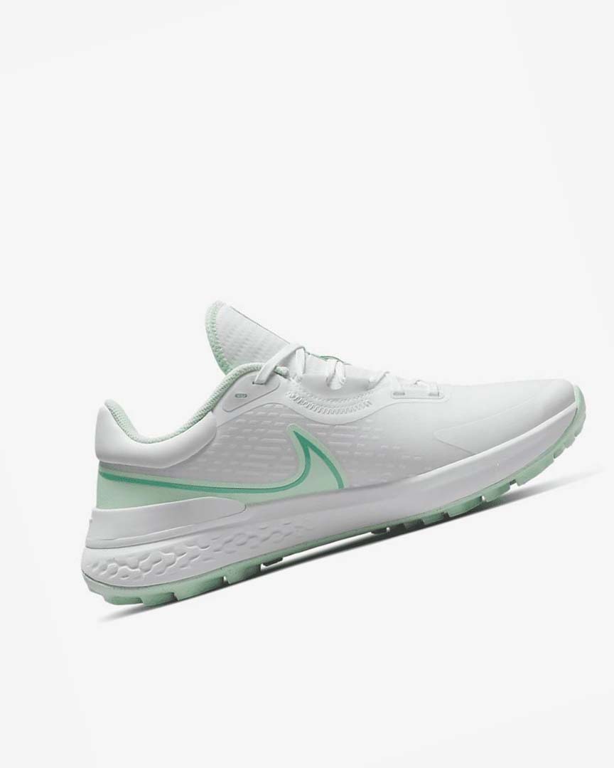 White / Turquoise / Mint Nike Infinity Pro 2 Men's Golf Shoes | CA_2510