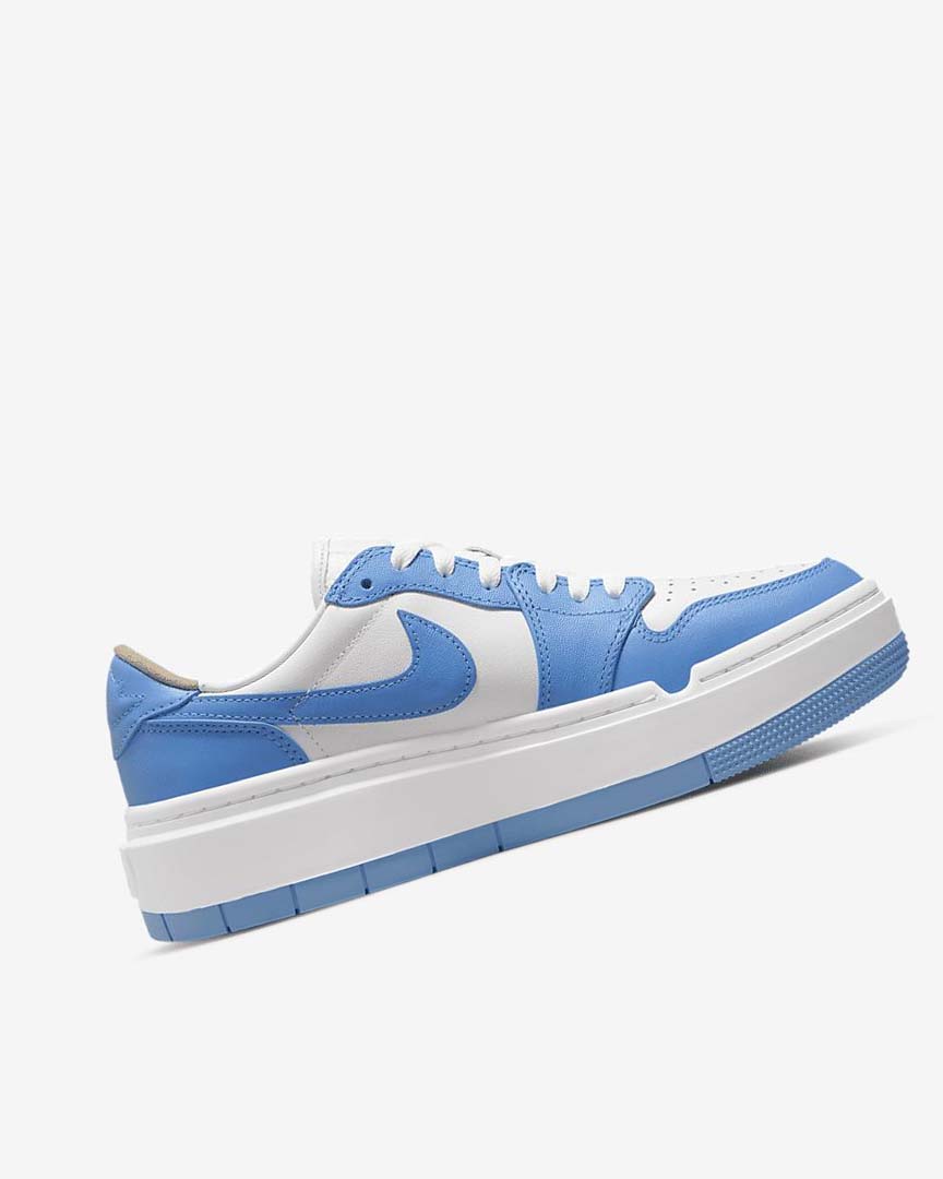 White / White Black / Blue Nike Air Jordan 1 Elevate Low SE Women's Sneakers | CA_5341