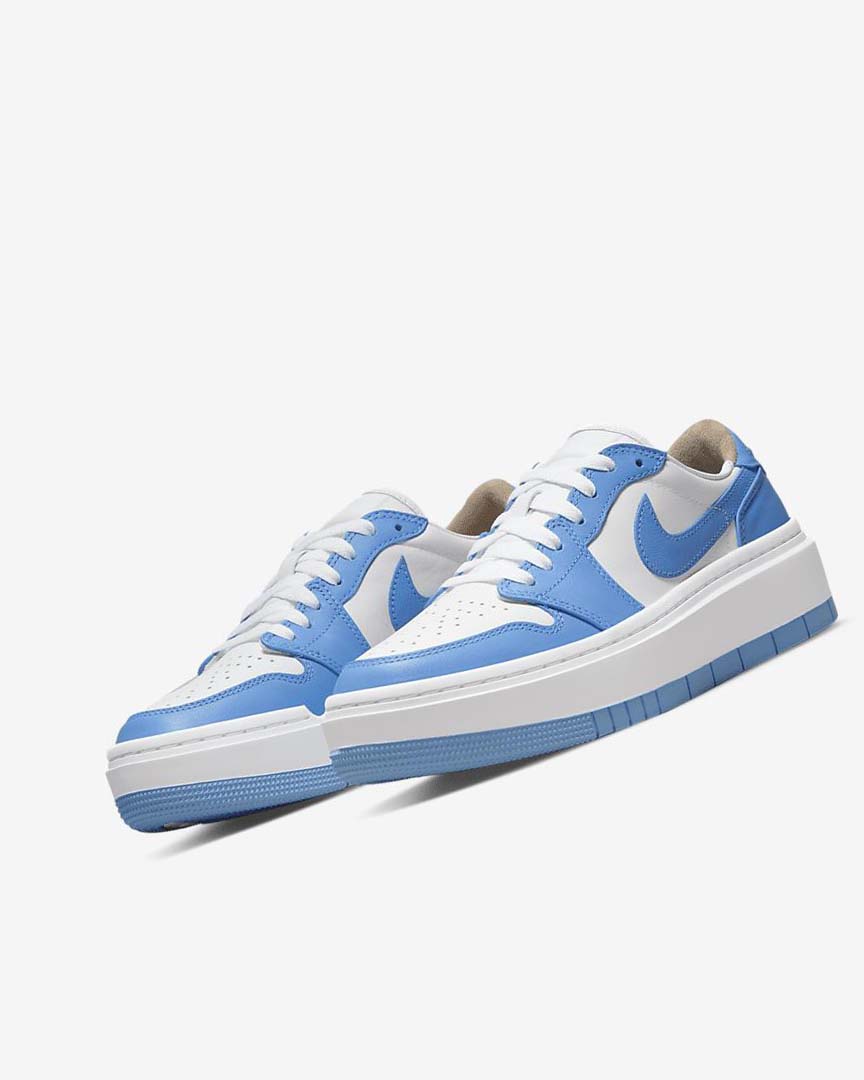 White / White Black / Blue Nike Air Jordan 1 Elevate Low SE Women's Sneakers | CA_5341