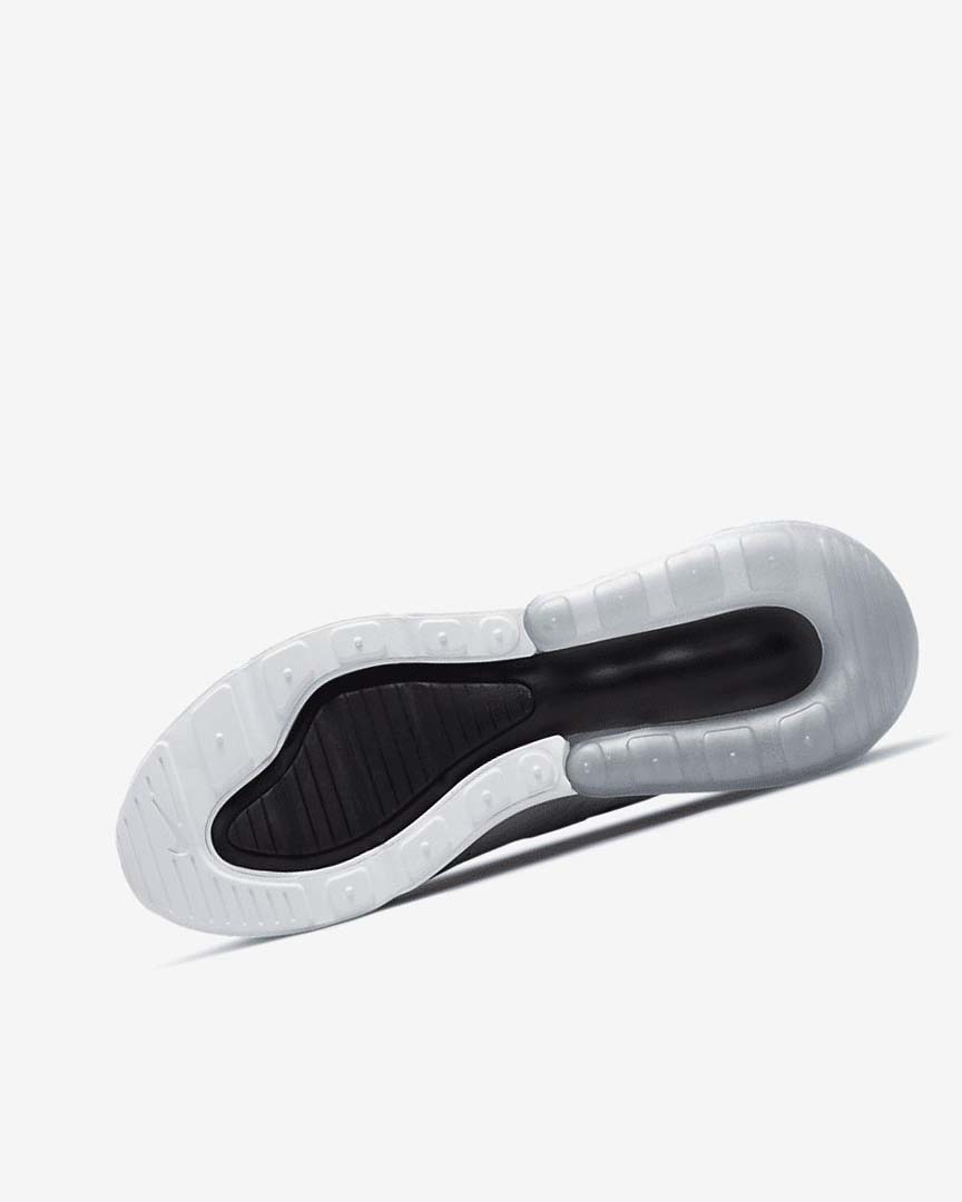 White / White / Black Nike Air Max 270 Women's Casual Shoes | CA_2759