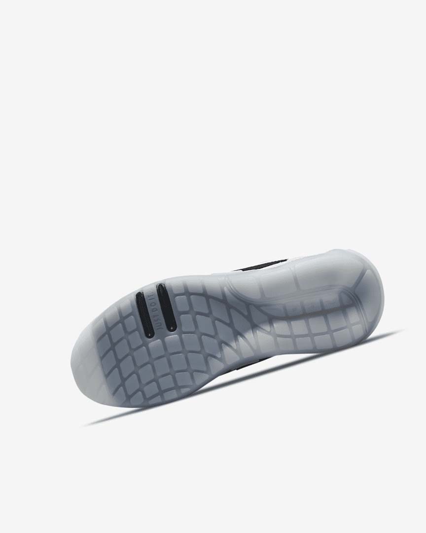 White / White / Black Nike Air Max Motif Girls' Shoes | CA_1137
