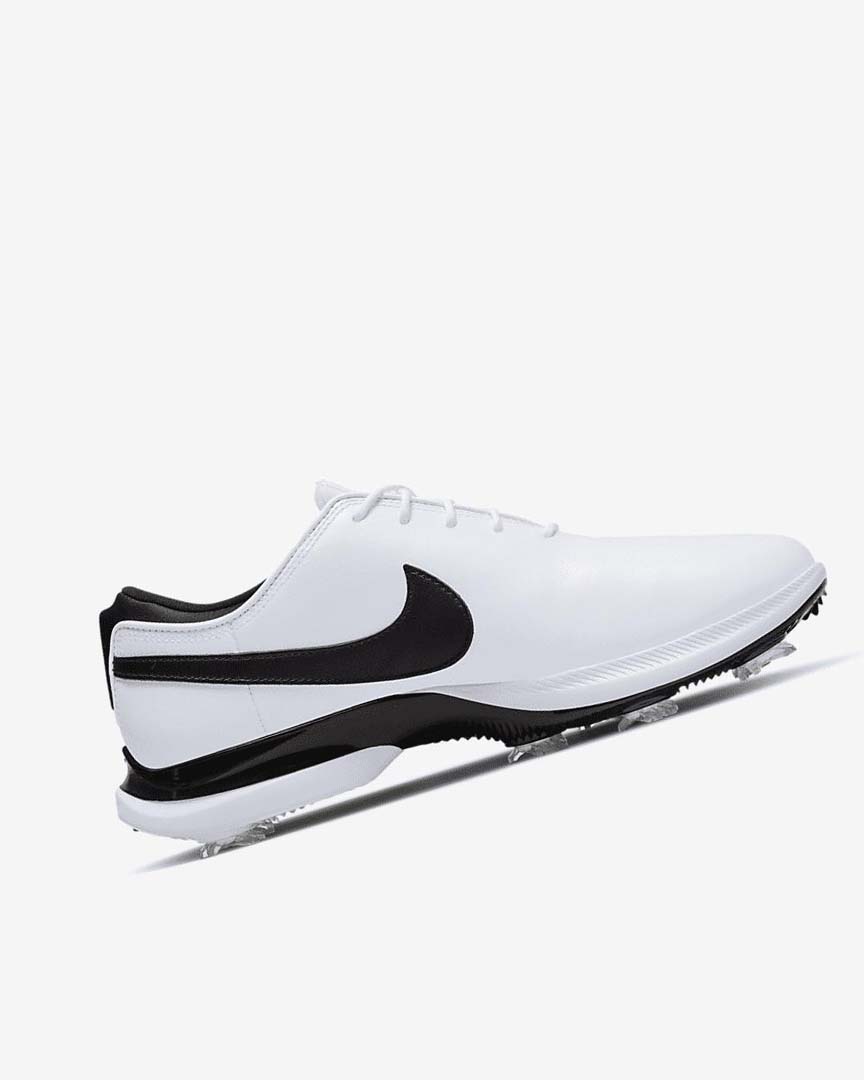 White / White / Black Nike Air Zoom Victory Tour 2 Women's Golf Shoes | CA_2815