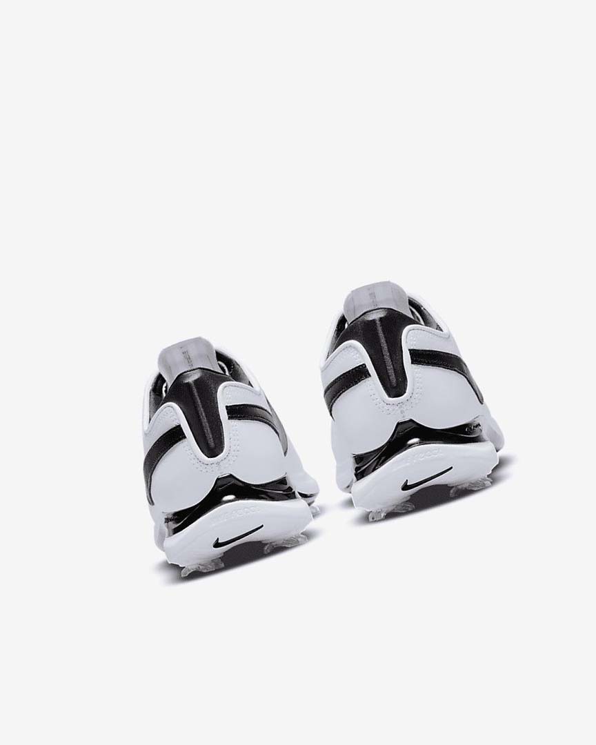 White / White / Black Nike Air Zoom Victory Tour 2 Women's Golf Shoes | CA_2815